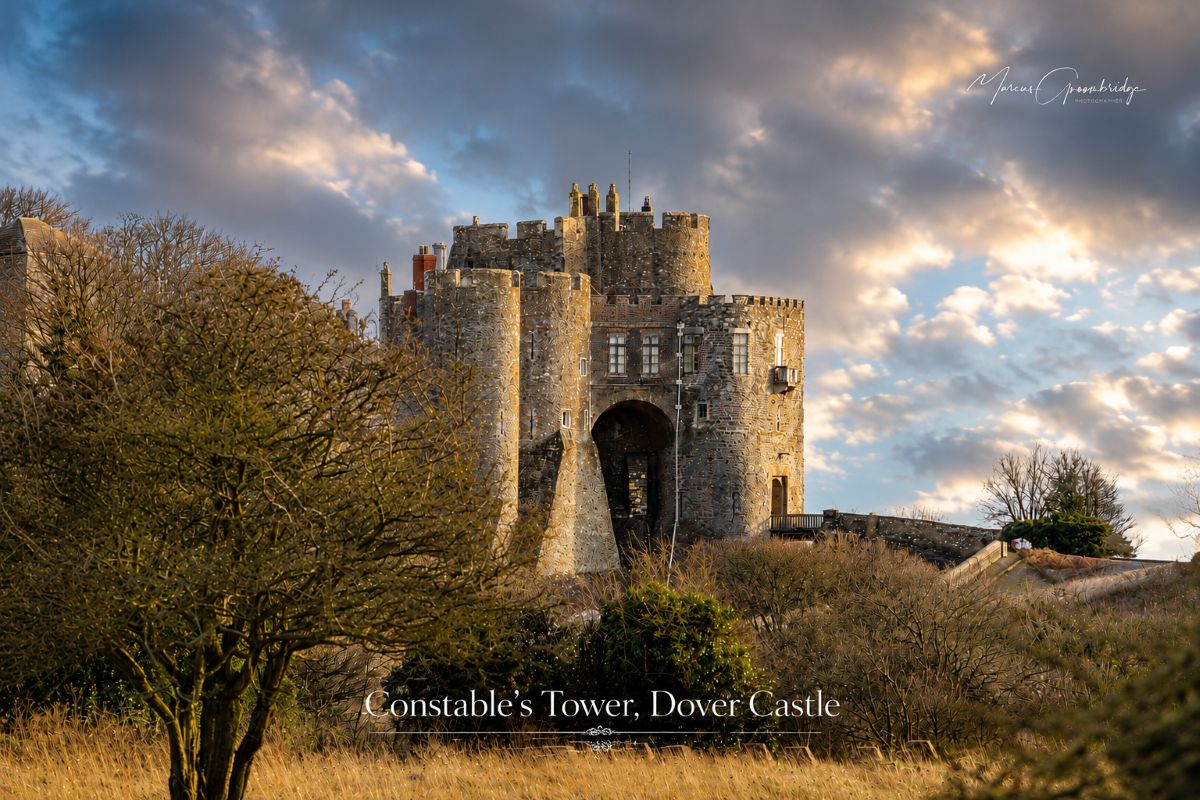 Constables Tower at Dover Castle in Kent