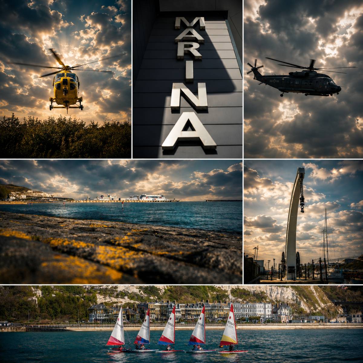 Real photographs enhanced with AI