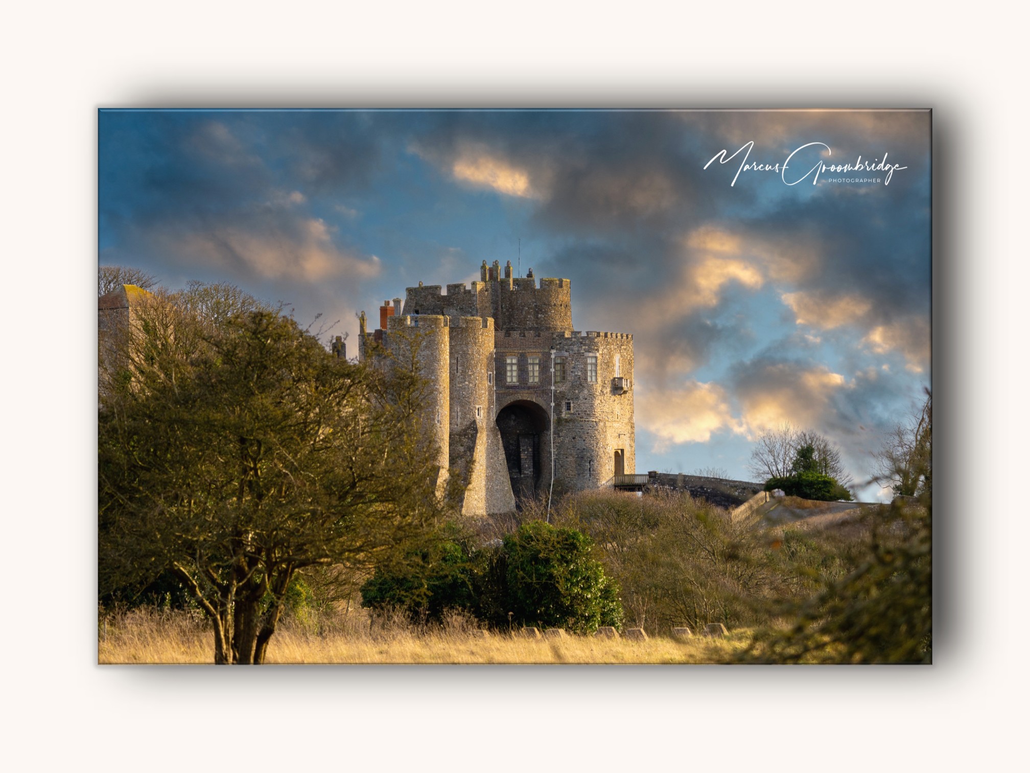 The iconic Constable Towers of Dover Castle