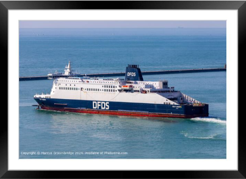 DFDS Cross Channel Ferry Dover Kent