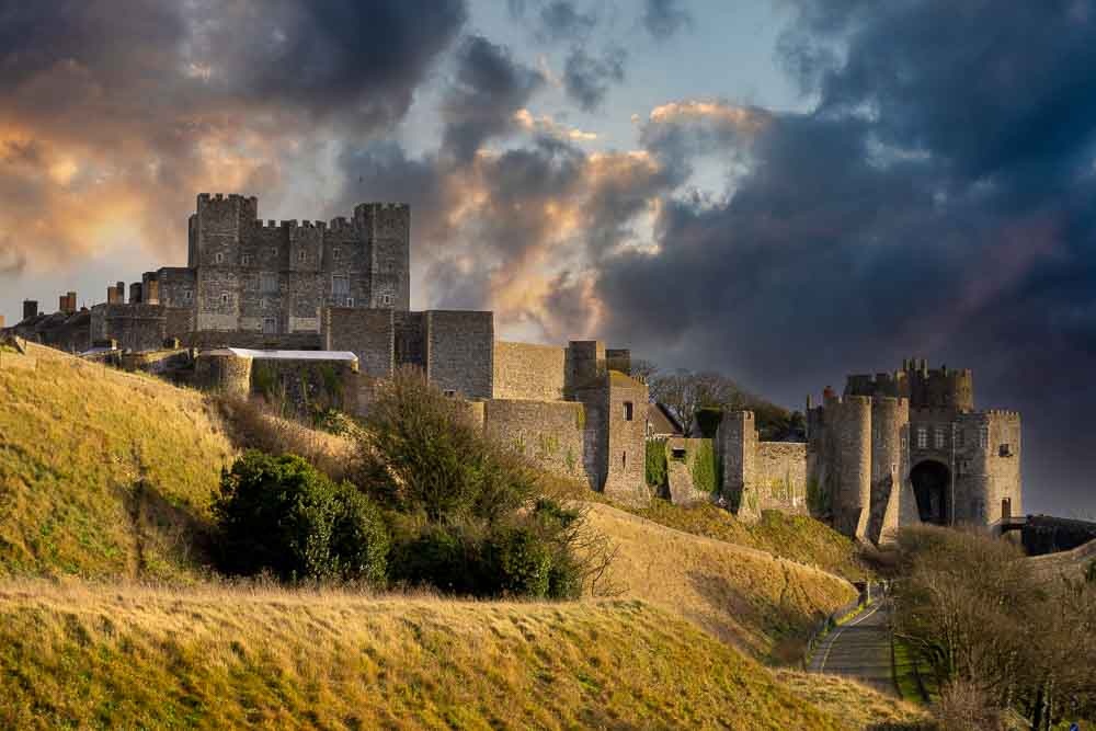 A Moody Dover Castle Photograph