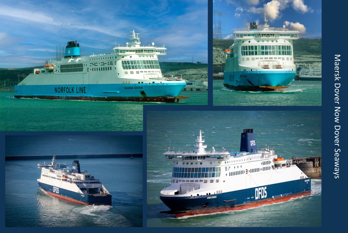 DFDS and Norfolkline in the Port of Dover