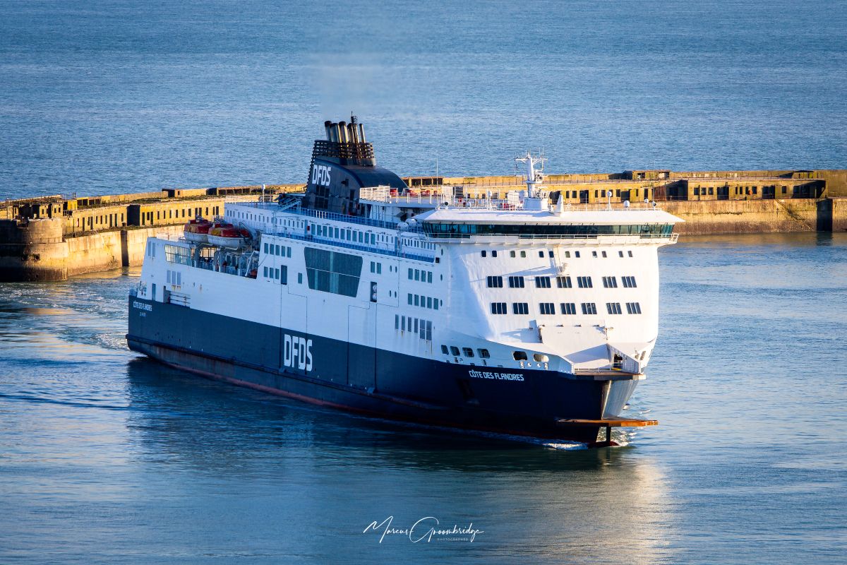 DFDS and Norfolkline in the Port of Dover