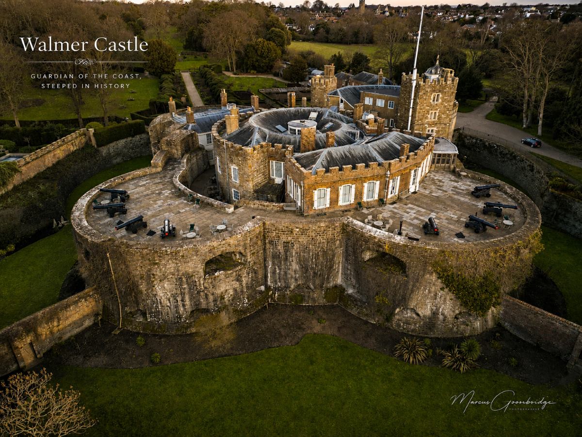Walmer Castle is a stunning wedding venue
