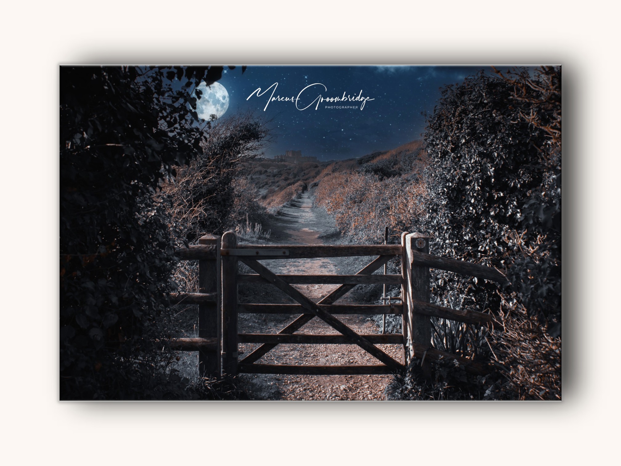 A picture of a moody Dover Castle