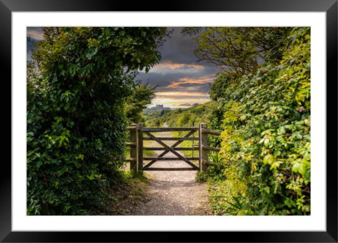 A stormy Dover Castle pathway Photography