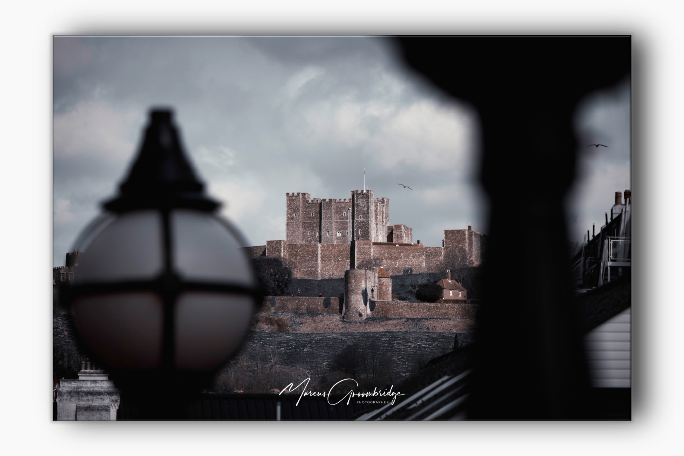 Dover Castle from Dover Seafront