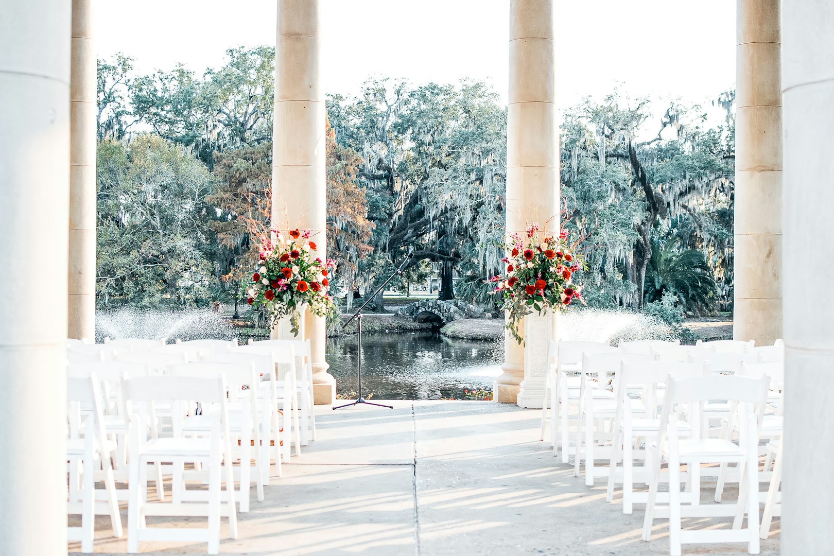 A wedding location and venue
