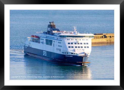 Professional Photograph of a cross channel ferry