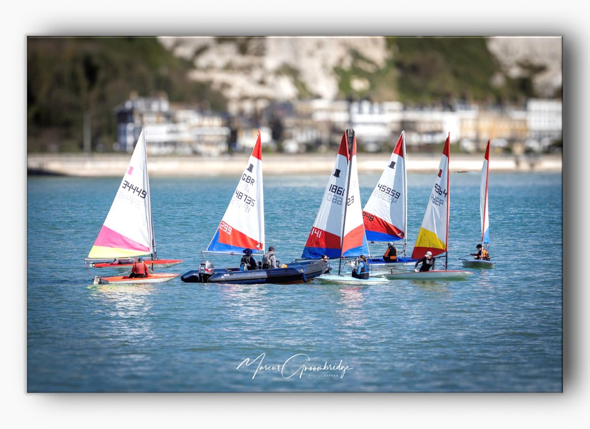Sailing boats in the Port of Dover